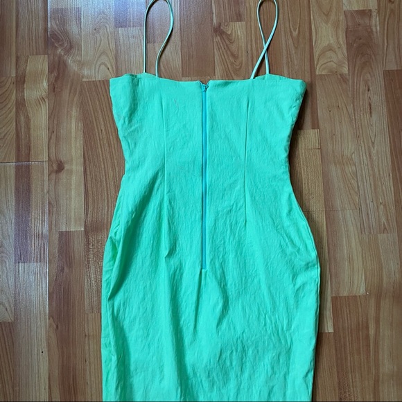 ASOS Lime Green Dress - Picture 4 of 5